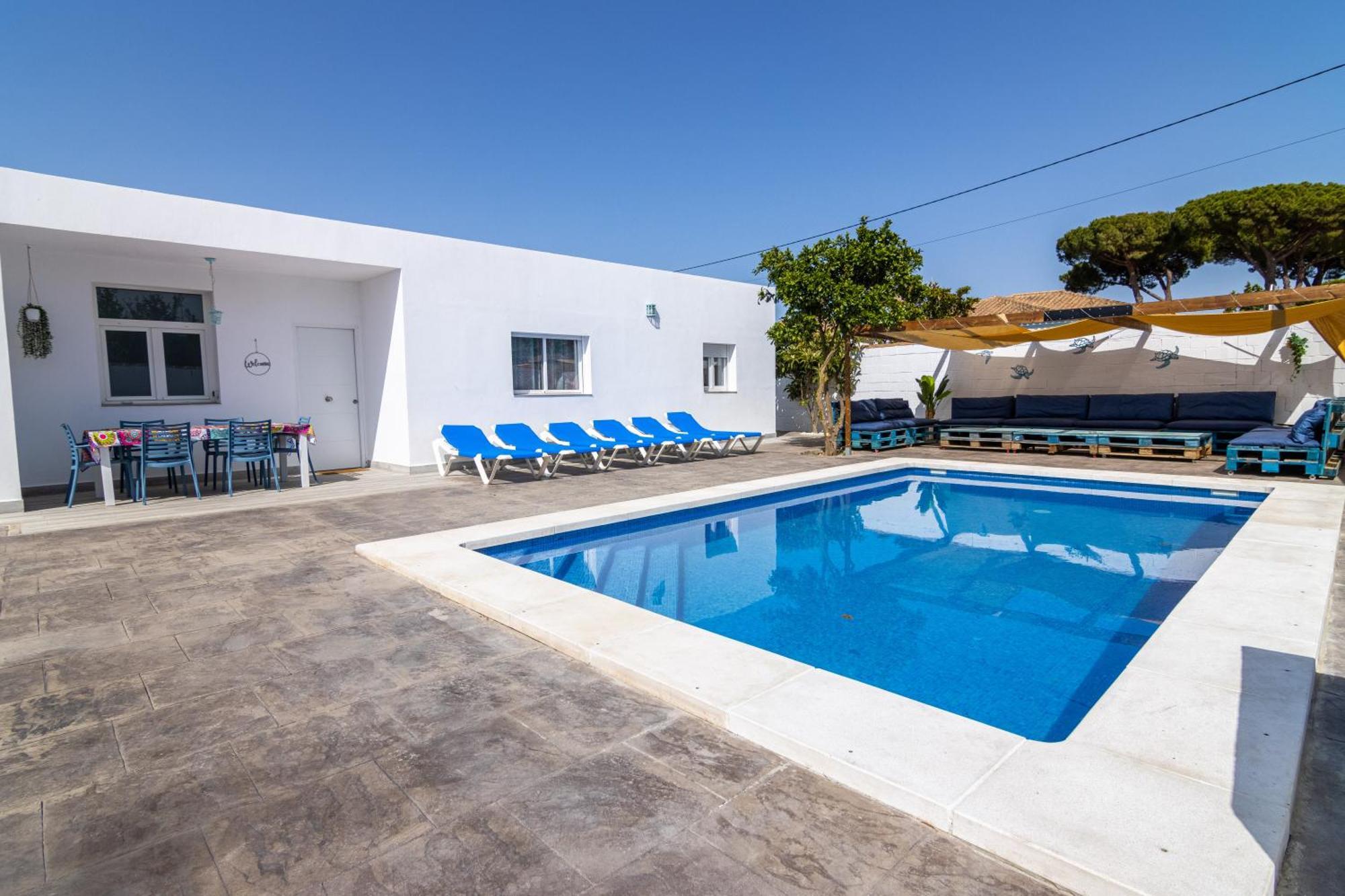 Villa Parisito Sancti Petri Chiclana de la Frontera Esterno foto