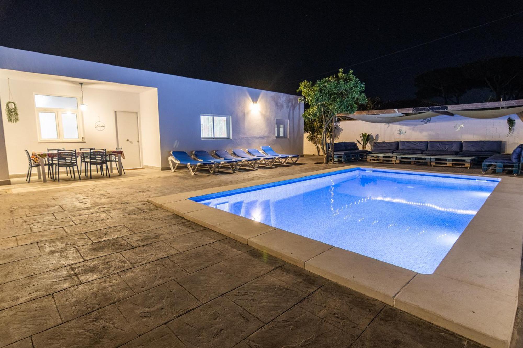 Villa Parisito Sancti Petri Chiclana de la Frontera Esterno foto